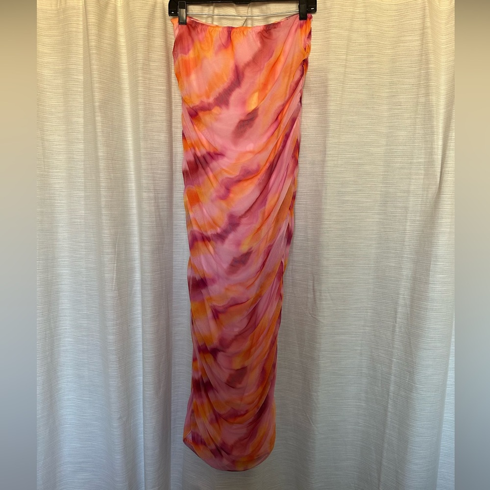 New with Tags! Pretty Little Thing Size 12 Tie-Dye Maxi Dress